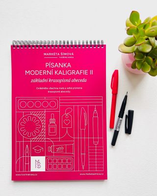 🎉Nová písanka Moderní kaligrafie II je tady! Tato autorská krasopisná písanka nadchne všechny, kteří chtějí ovládnout...